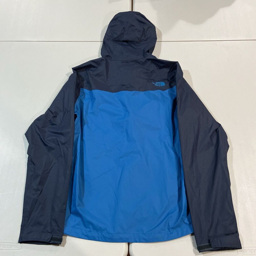 The North Face Venture Jacket Men's Small Blue Hooded Windbreaker New - Picture 2 of 10
